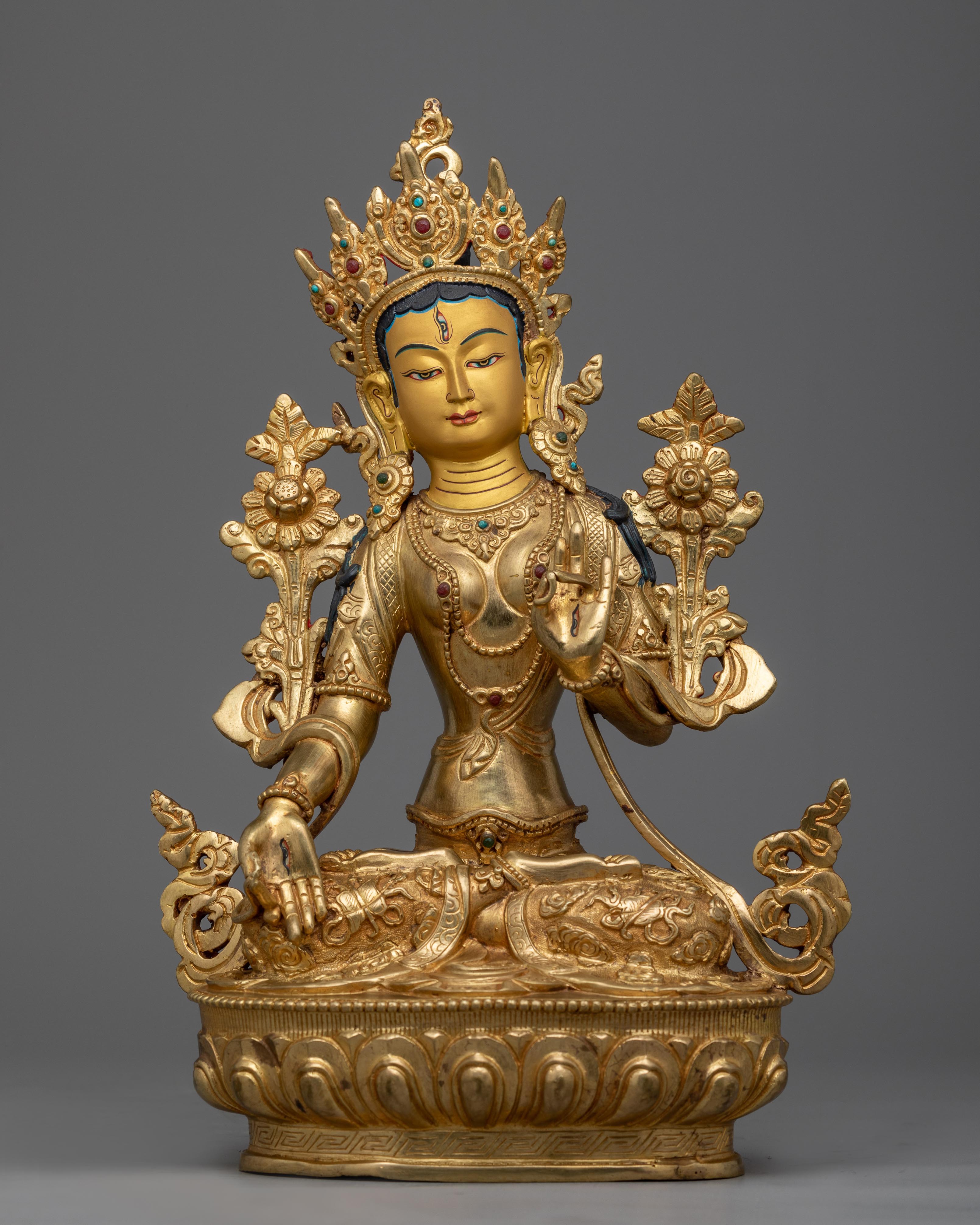 White Tara Maa Statue
