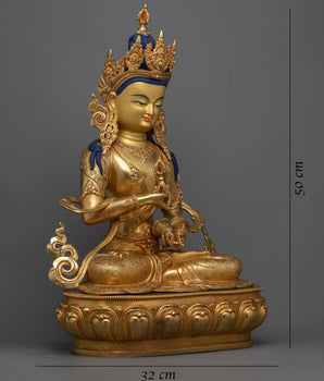 vajrasattva-golden-statue
