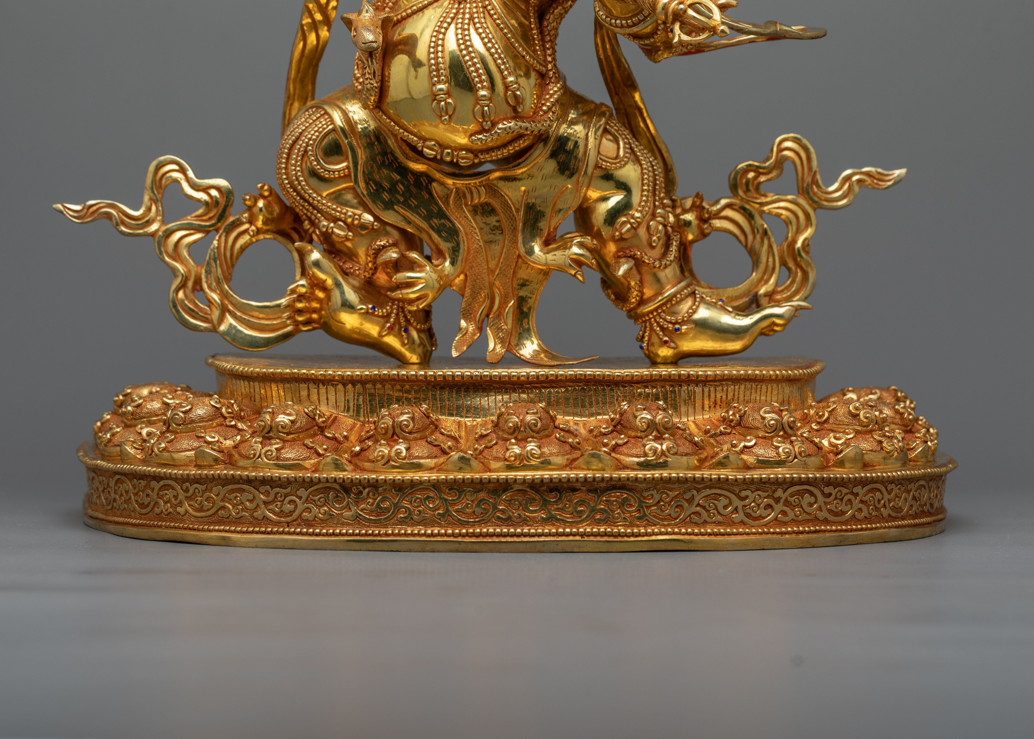 Divine Chana Dorji Buddha Statue | Vajrapani Unleash Divine Majesty