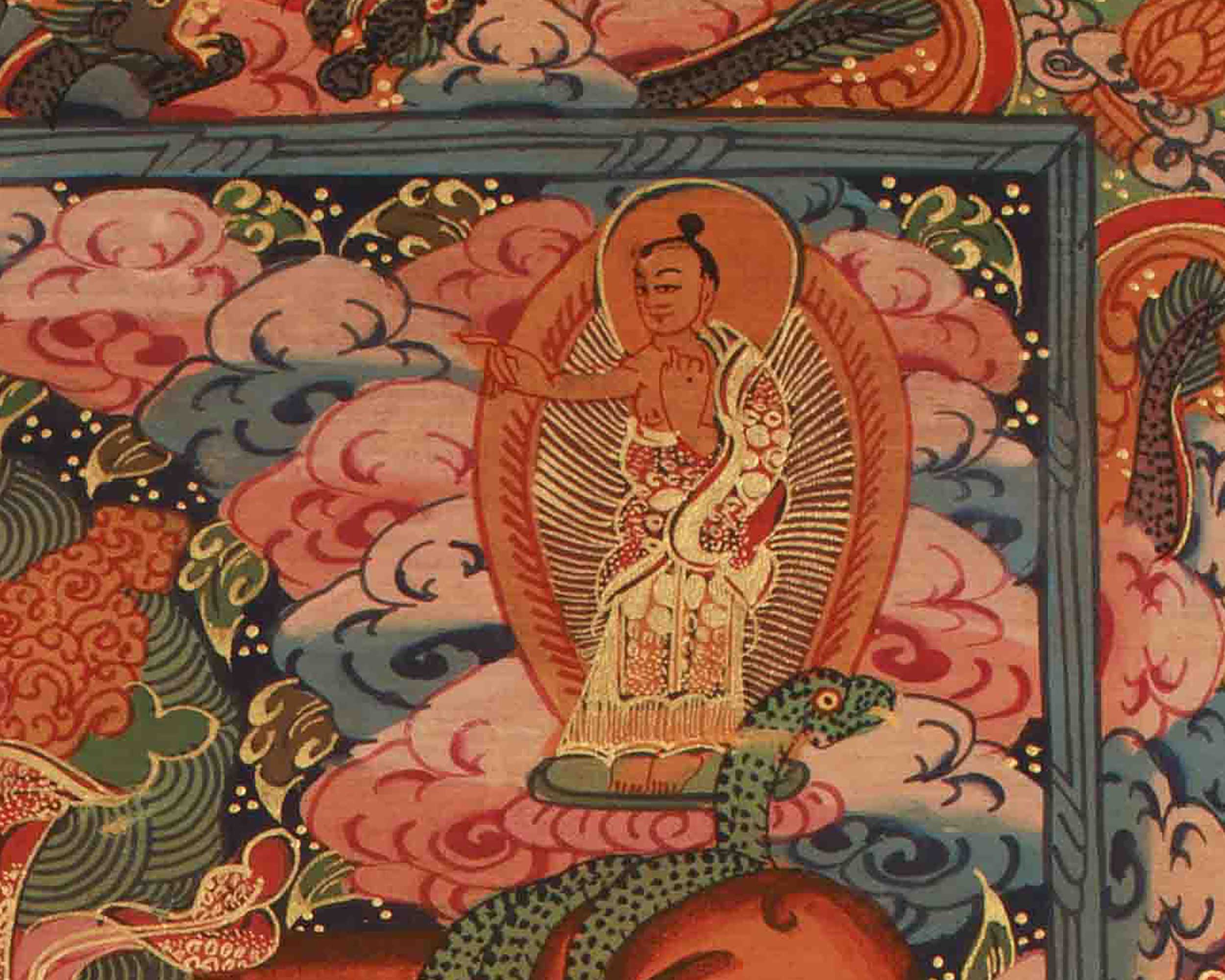 Wheel Of Life Artwork | Traditional Tibetan Bhavachakra Thangka | Buddhist Meditation Altar