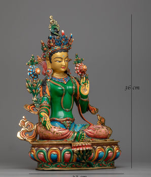 Bodhisattva green-tara