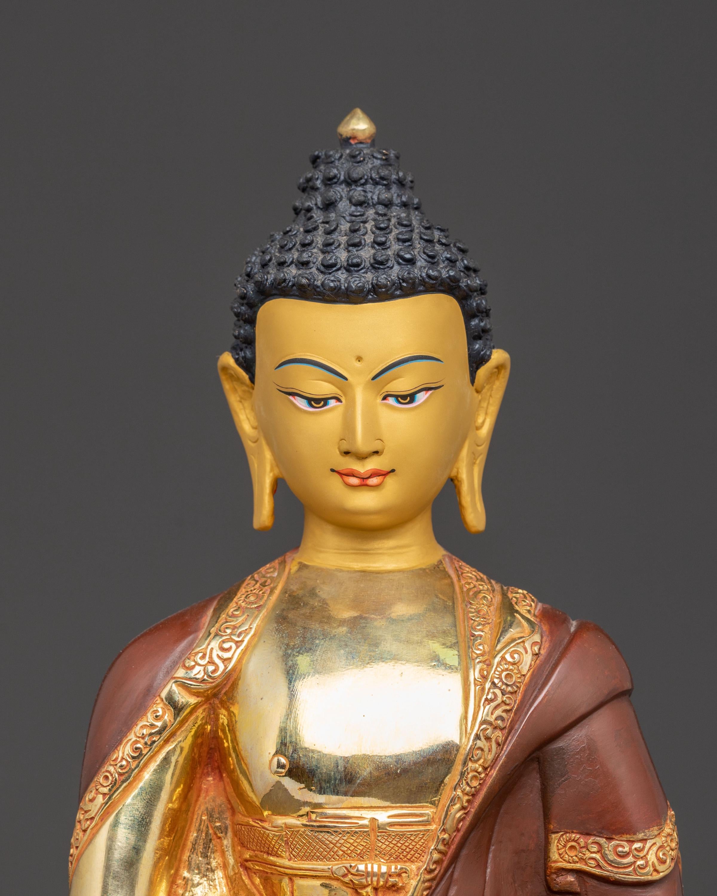 Spiritual Tibetan Amitabha Buddha Statue | Buddha of Infinite Light