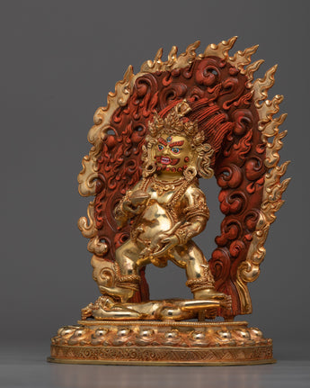 black-dzambhala-gold-gilded