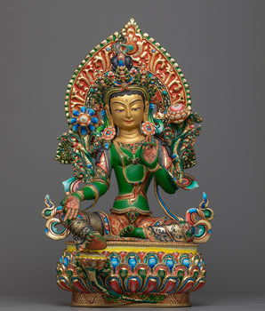 green-tara-bodhisattva-sculpture