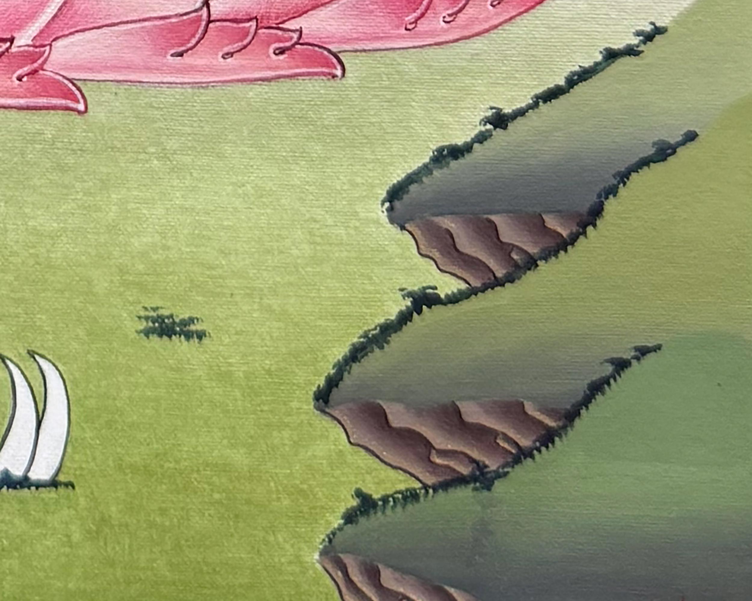 Guru Rinpoche Thangka With Brocade |  Embodiment of Profound Wisdom