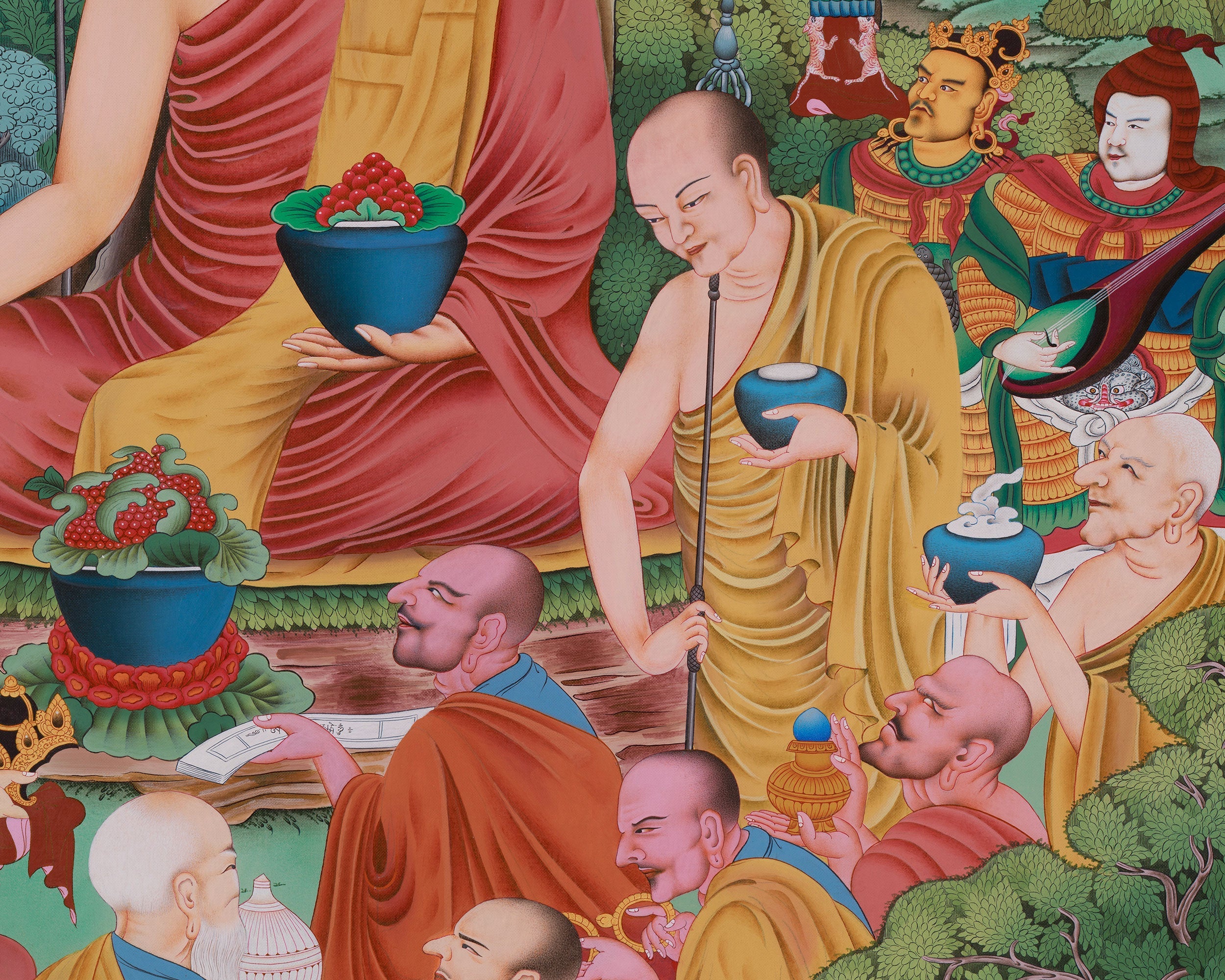 Himalayan thangka of Shakyamuni Buddha | Dharma Teacher