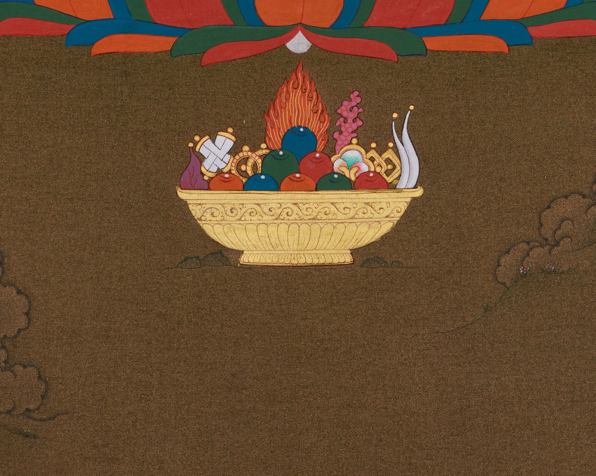 Shakyamuni Buddha Spiritual Art | Enlightenment and Dharma Teaching