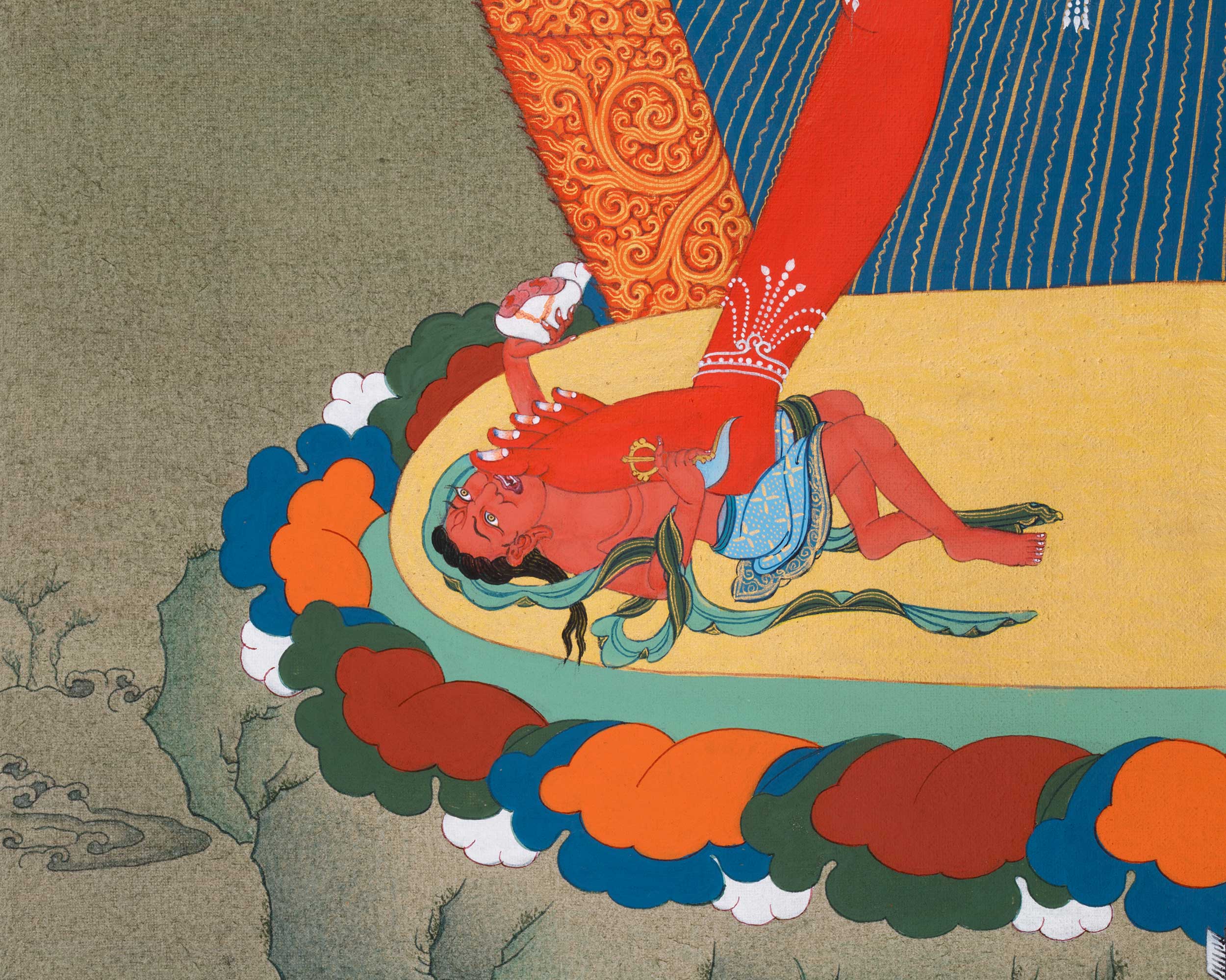 Vajrayogini Thangka: Transdence Dakini Art