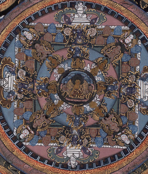 Quality Buddha Mandala | Sacred Hand painted Thangka Painting