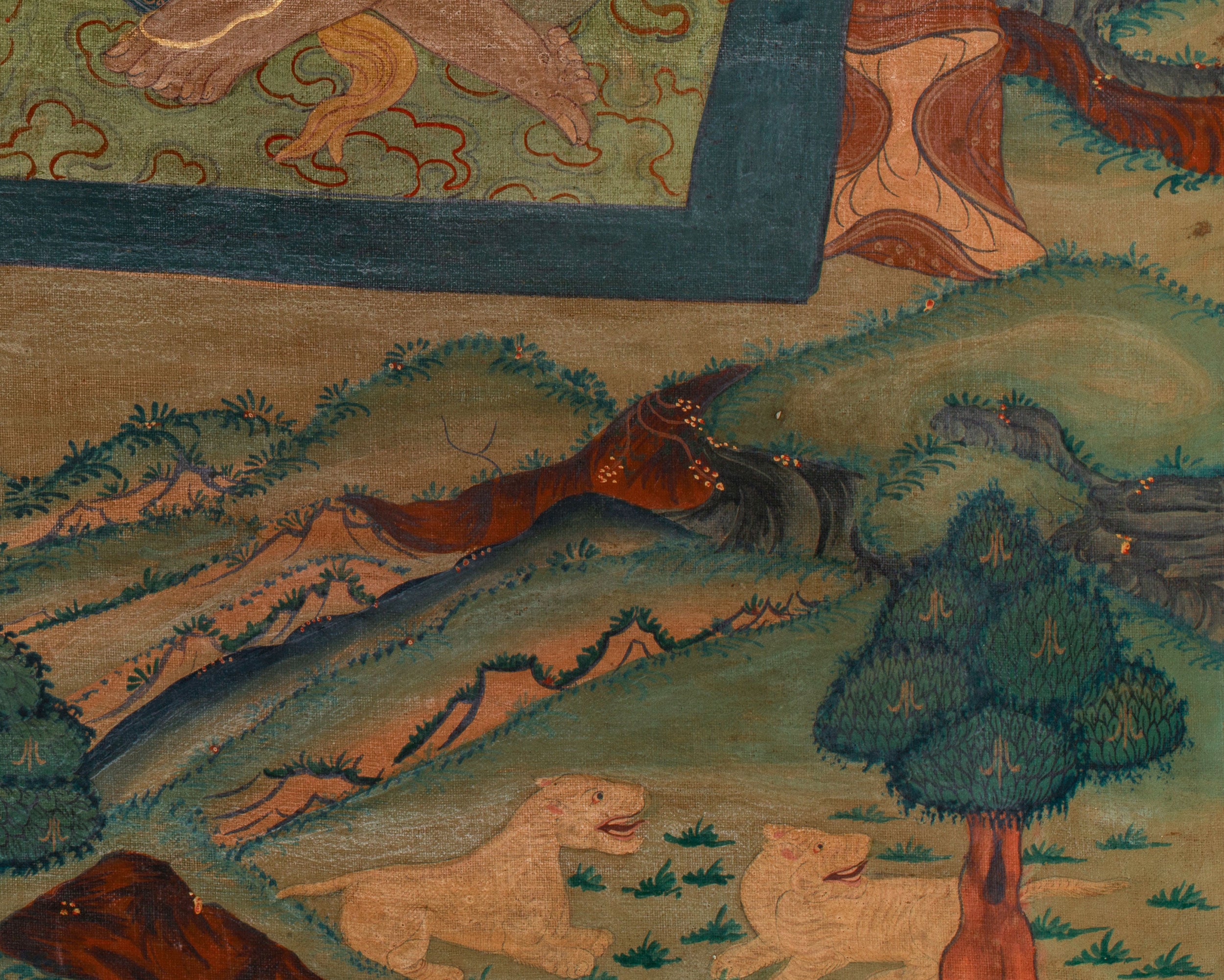 Mahasiddha Luyipa Thangka | The Great Tantric Master