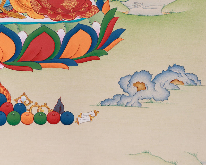 Buddha Avalokiteshvara Thangka Painting