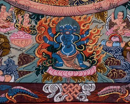 Vintage Mandala of Hevajra | Mandala Thangka