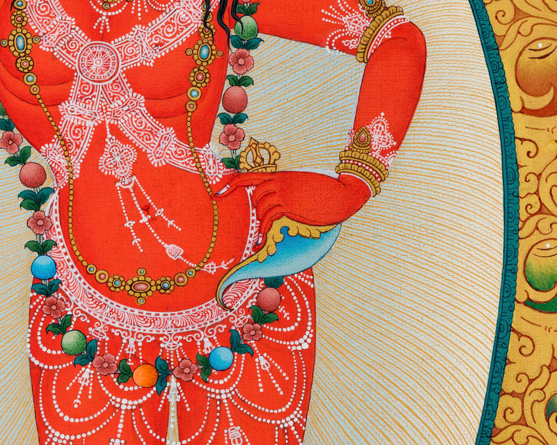 Yumkha Dechen: Queen of Great Bliss Thangka