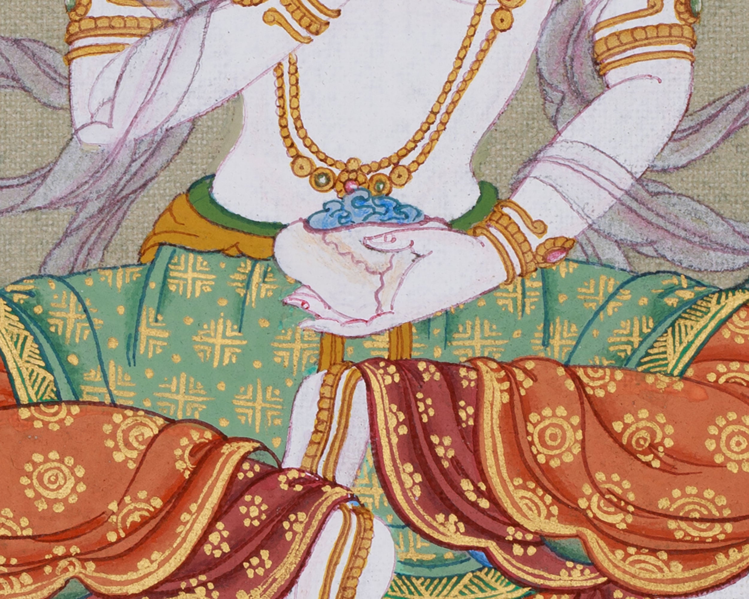 Consort of Guru Rinpoche, Yeshe Tsogyal Thangka | Embodying Wisdom and Compassion