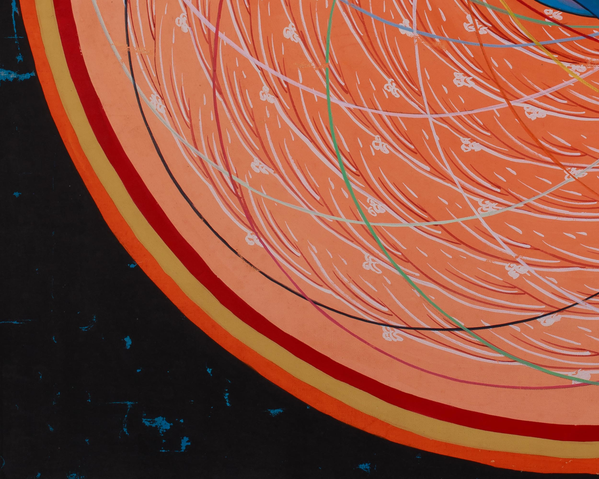 Himalayan Thangka of Mantra Mandala | Path to Inner Peace