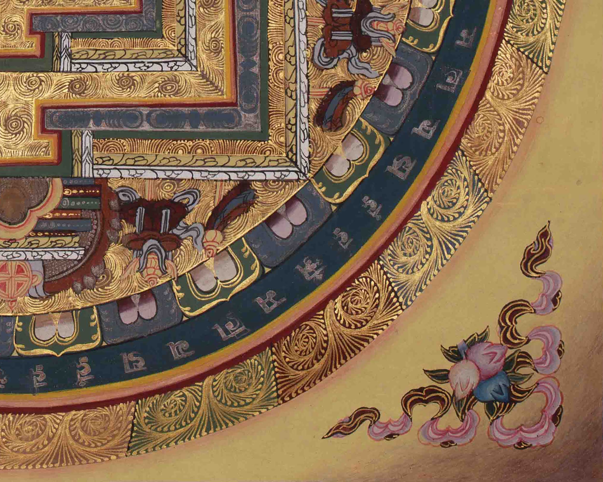 Kalachakra Spiritual Mandala Art | Wisdom, Protection, and Inner Awakening