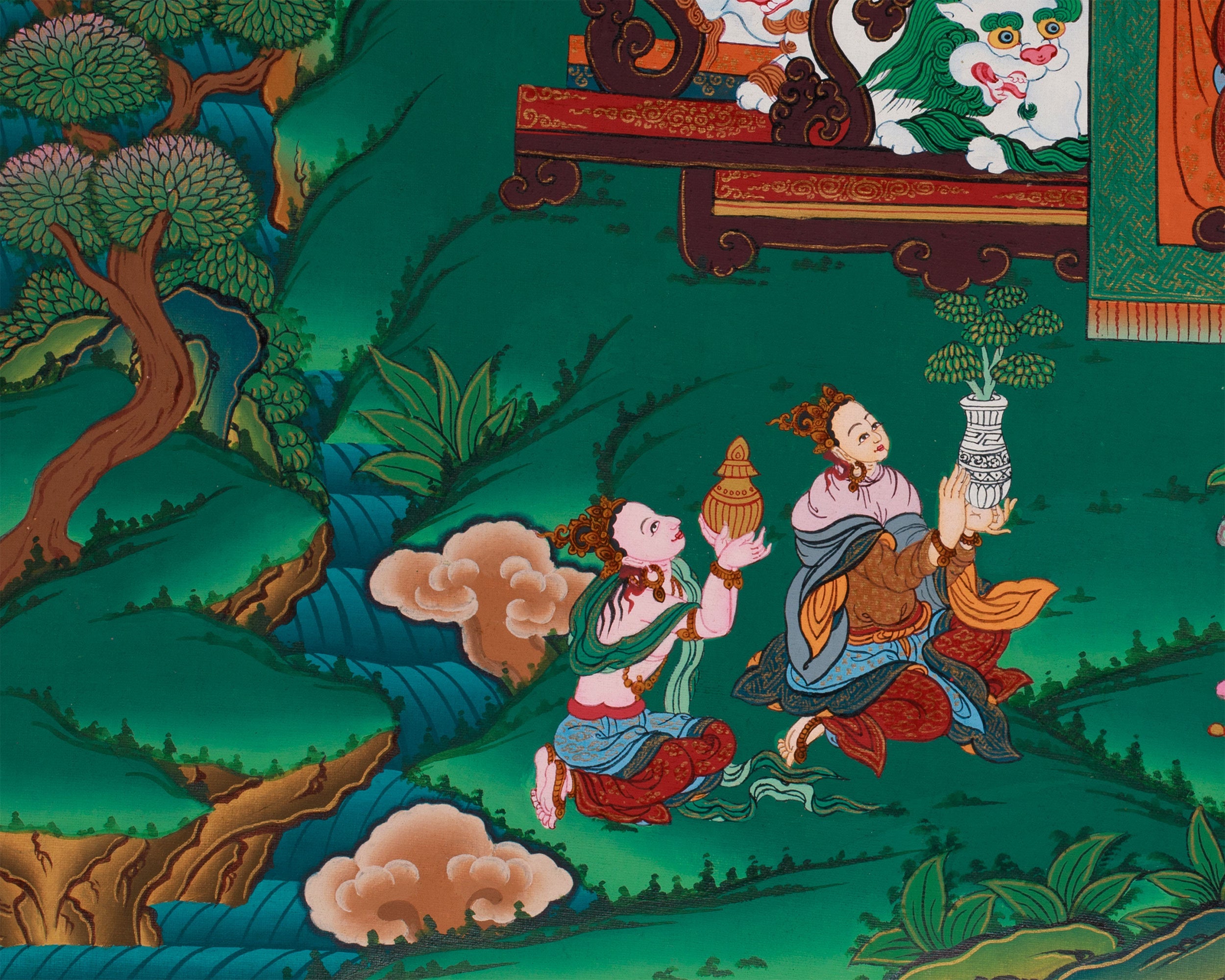 Historical Gautama Buddha Thangka | Founder of Buddhism