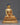 Gautama Buddha Prince Figurine | Gold Gilded Statue For Meditation