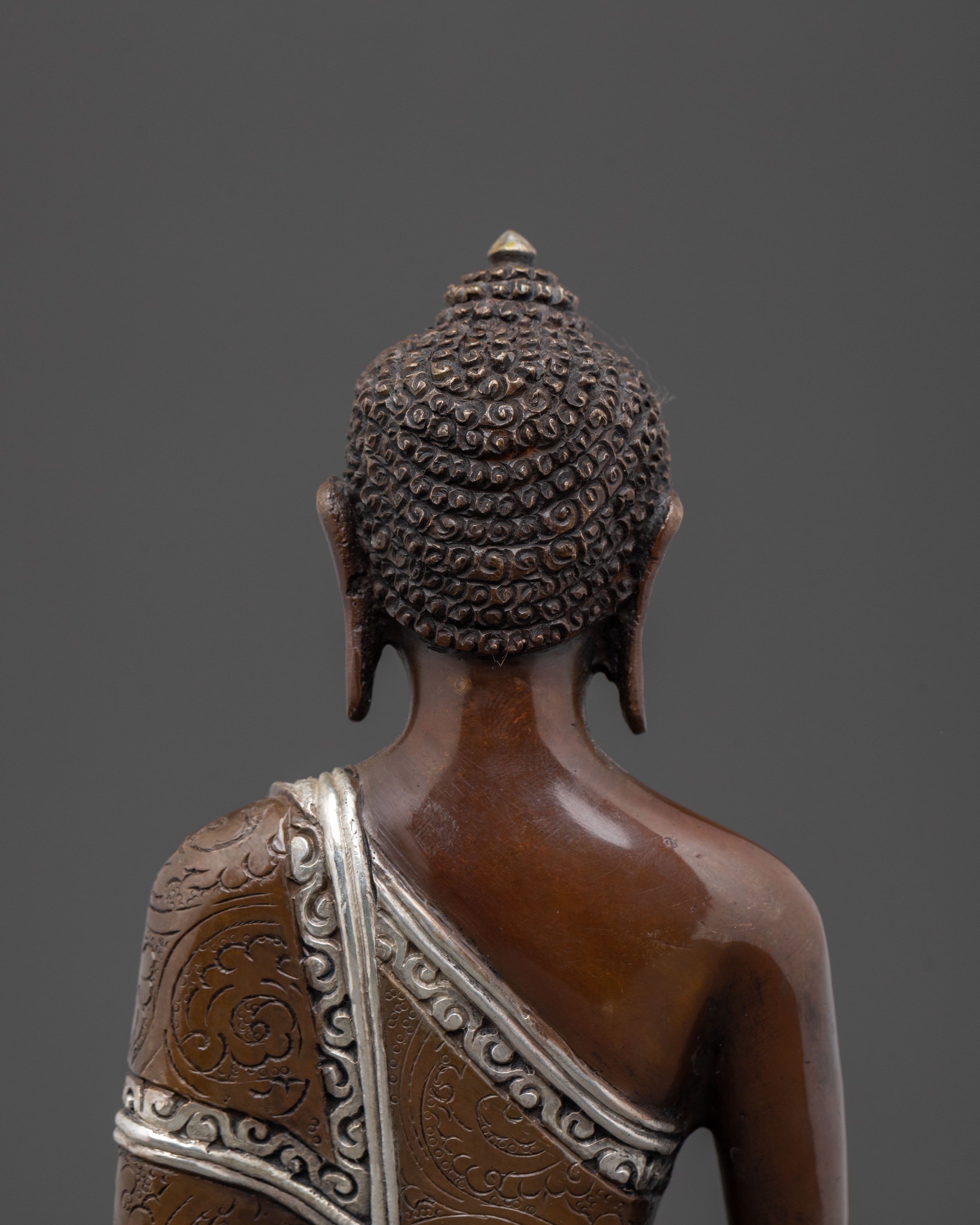 Shakyamuni Buddha Statue Of Divine Enlightenment | Sacred Meditation Altar Decor
