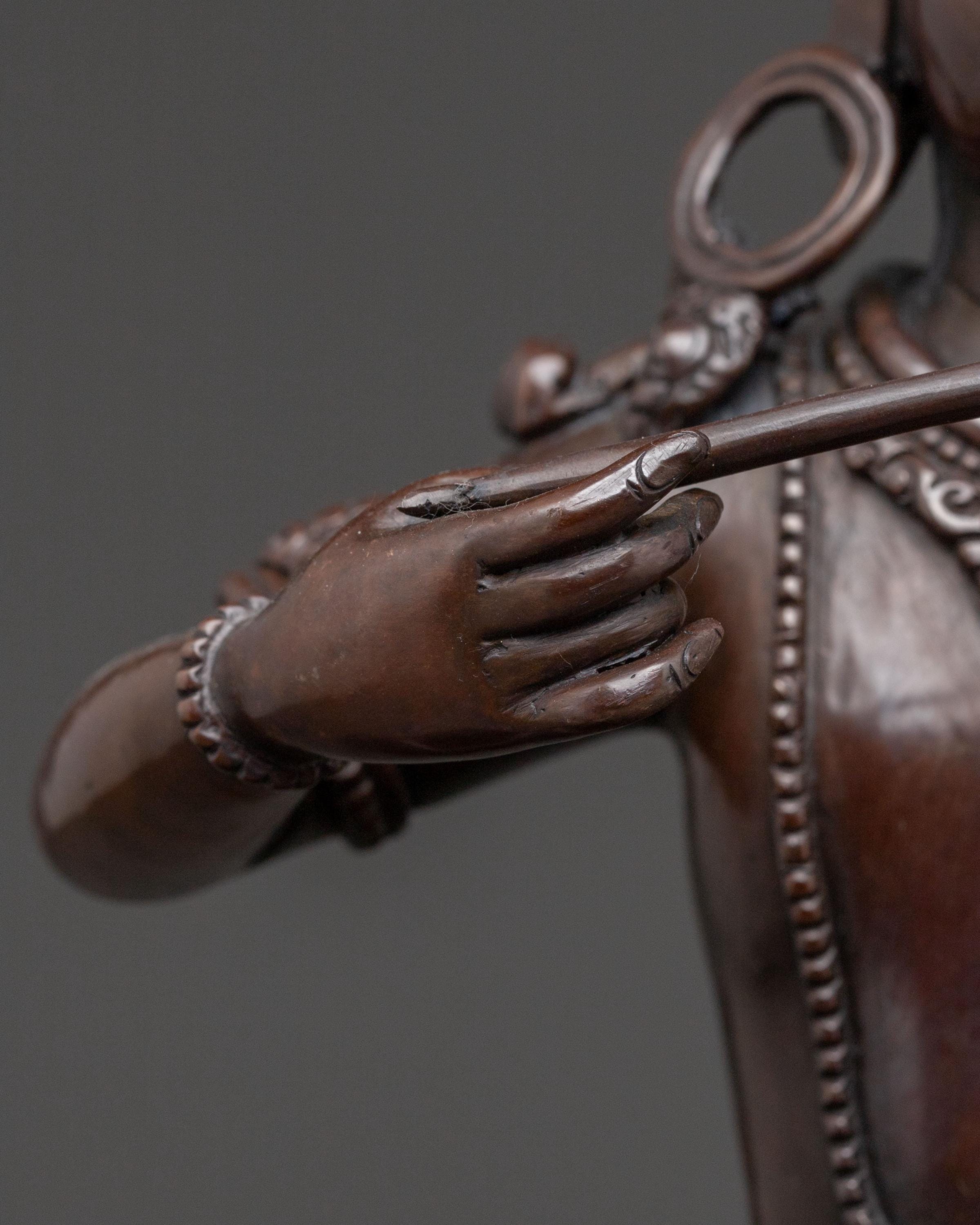 Handcrafted Saraha Statue | Spiritual Home Decor