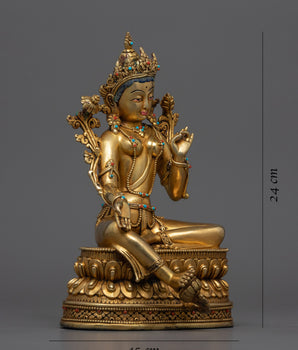 female-bodhisattva-green tara