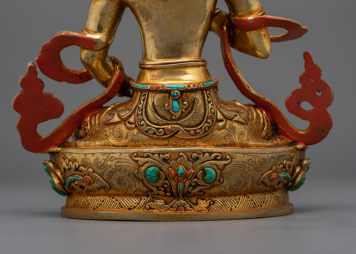 Traditional Buddhist Vajrasattva Statue | Divine Figurine for Spiritual Cleansing
