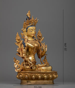 goddess-white-tara-sculpure