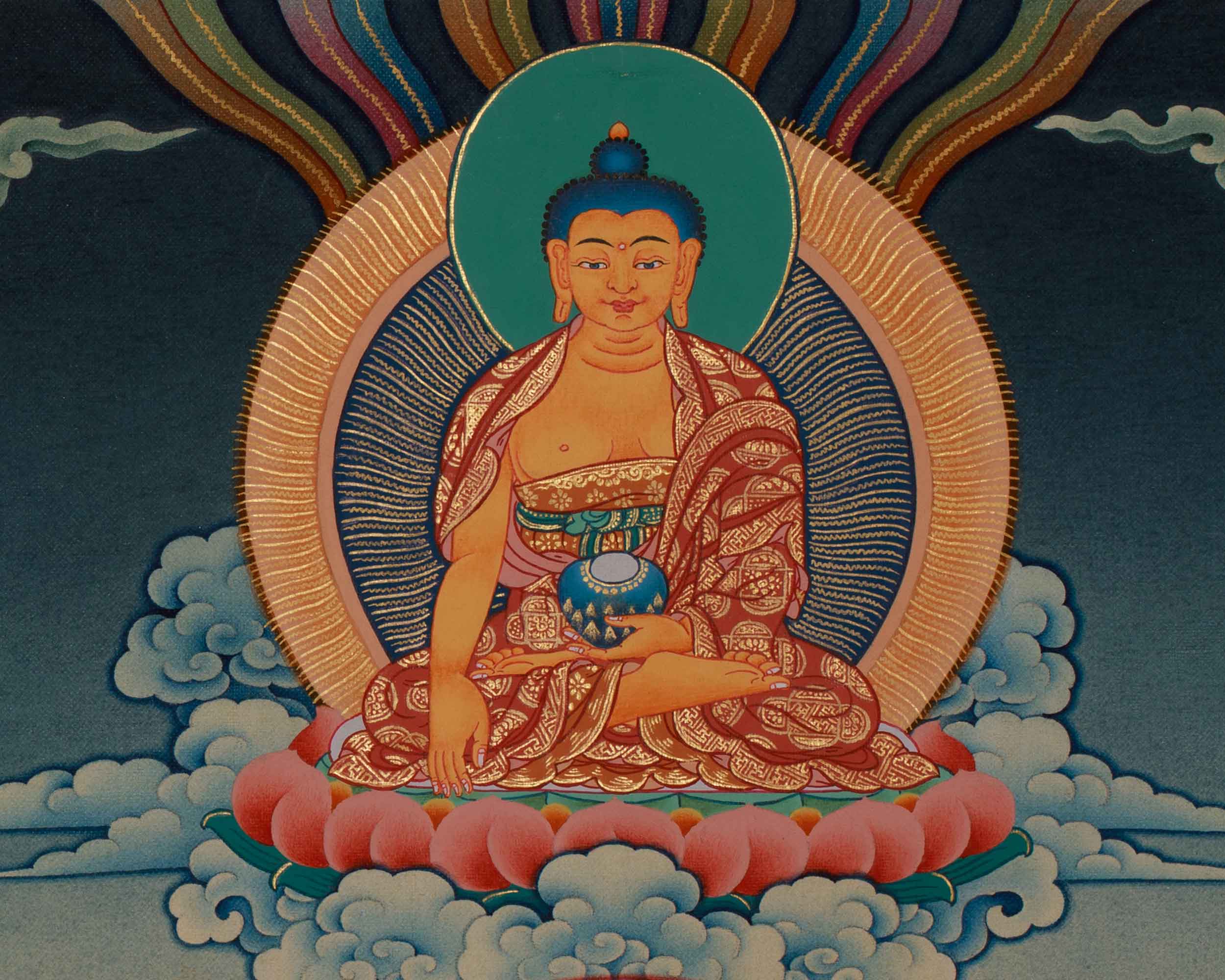 Universal Thangka Of Chenrezig | Avalokiteshvara Art | Spiritual Thangka