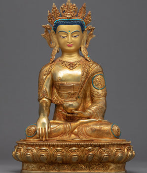 Shakyamuni Buddha Deity Sculpture 