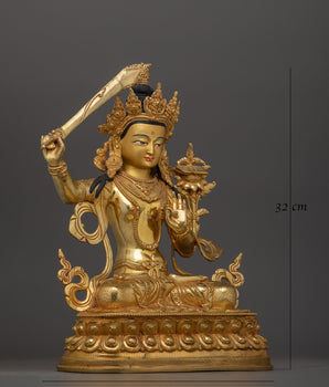 sacred-manjushri-with-sword-of-wisdom