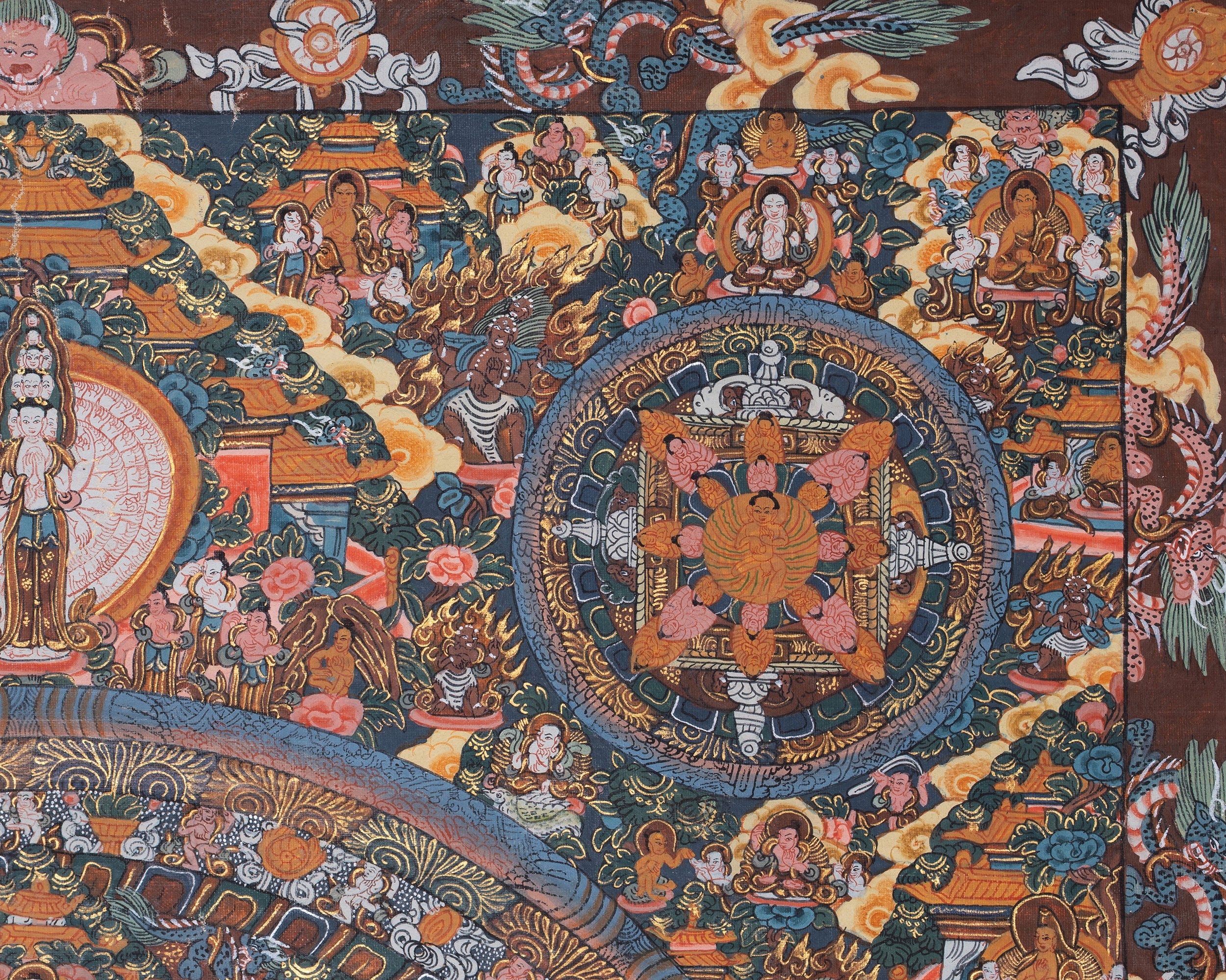 Traditional Buddha Mandala Artwork | For Deep Meditation and Focus