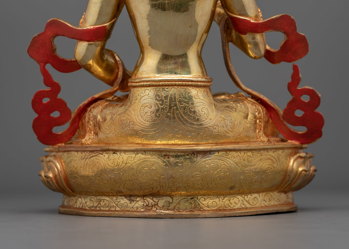 Vajrasattva Buddha of Primordial Purity and Enlightenment | Purification Deity Statue
