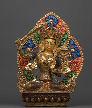 manjushri-statue-the-bodhisattva-of-wisdom