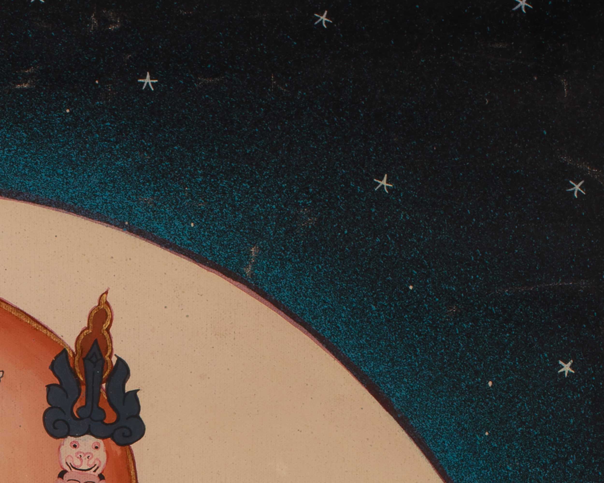 Wisdom Deity Guru Rinpoche Art | Embodiment of Enlightened Presence