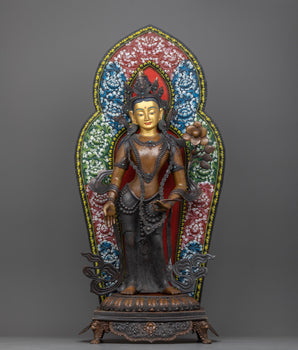 Large Standing Chenrezig Statue 
