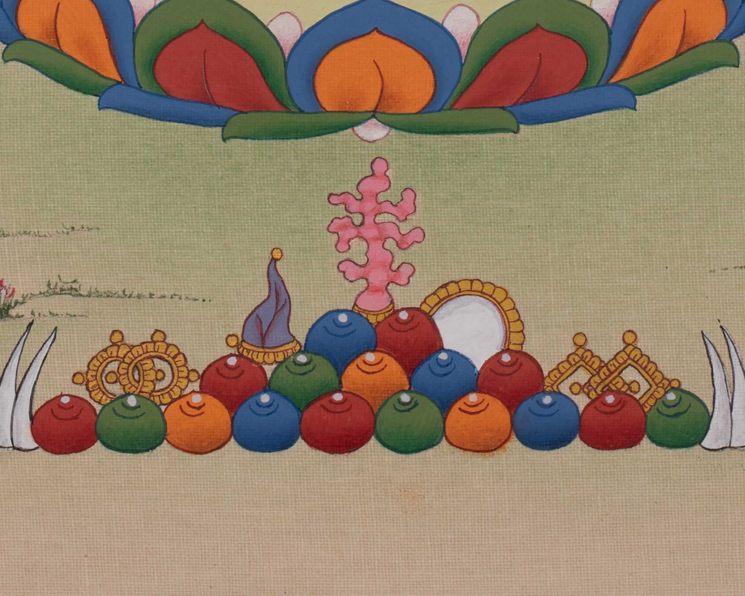 Machig Labdron Buddhist Art | The legendary Founder of The Chöd lineage