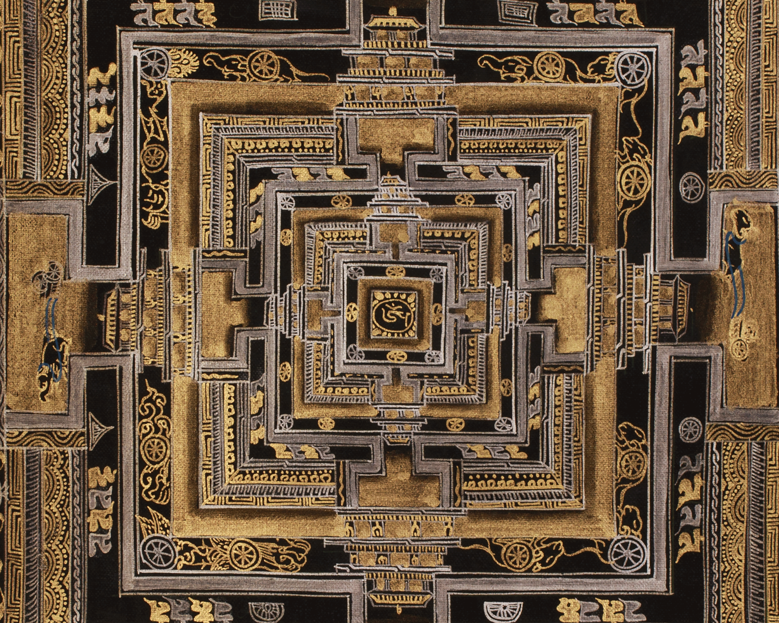 Himalayan Kalachakra Mandala Art | Sacred Energy of Time and Transformation