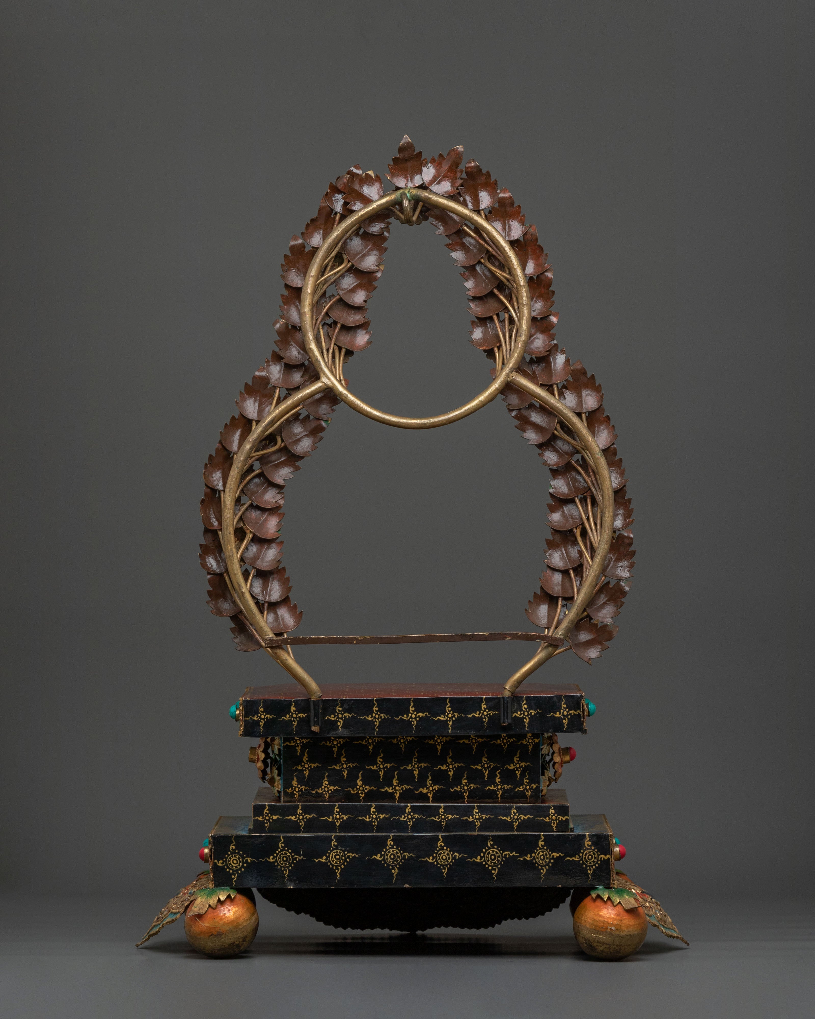 Handcrafted Buddhist Throne | Meditation Altar Decor