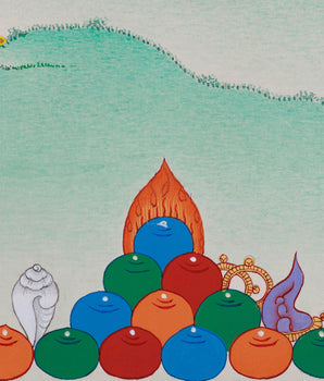 Divine Blessings of Longevity: Amitayus, White Tara, and Namgyalma