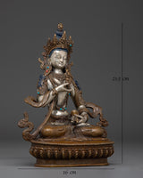 Copper Buddhist Artwork of Vajrasattva