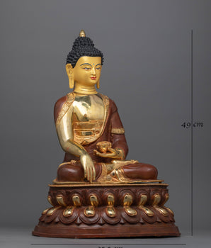 Shakyamuni Buddha for Altar Statue | Symbol of Enlightenment