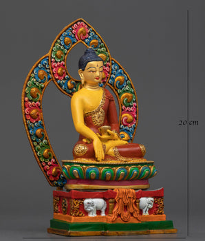 shakyamuni-buddha-in-throne