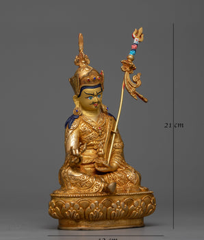 padmasambhava copper sculpture
