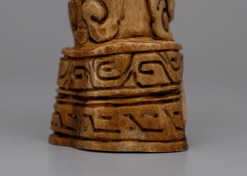 Citipati Tibet Bone Seal | Sacred Symbol Reflecting Buddhist Spirituality and Protection