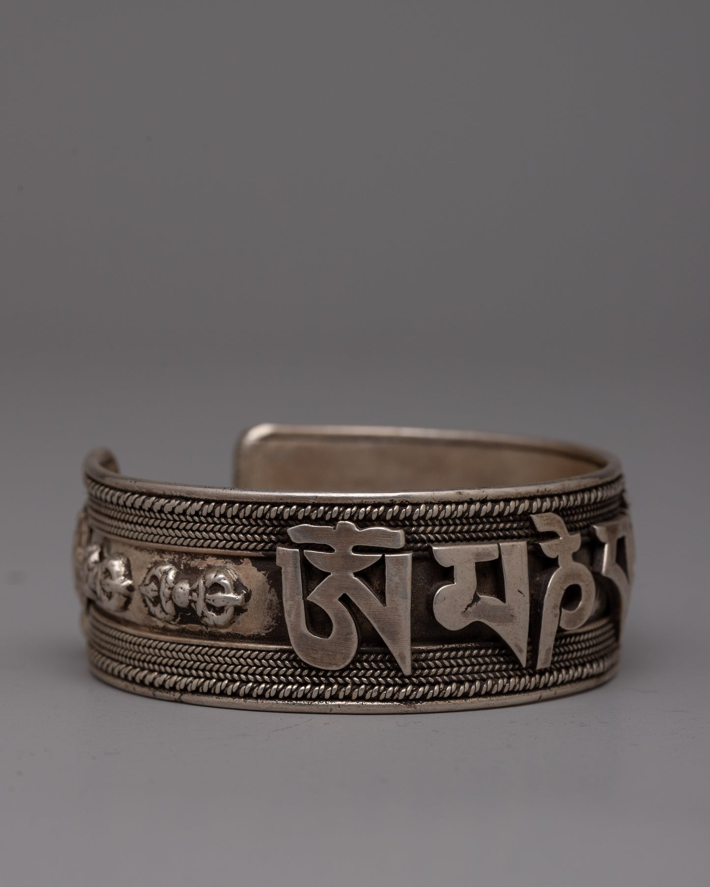 Tibetan Silver With Copper Bracelet | Silver Bracelet and Beautiful Design