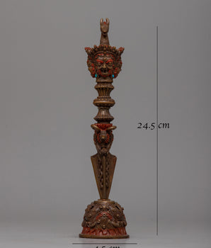 Phurba Kila | Handmade Copper Phurba Dagger for Spiritual Protection & Power