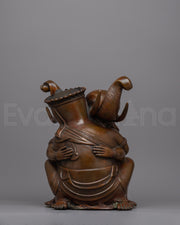 Intricate Copper Ganesh 