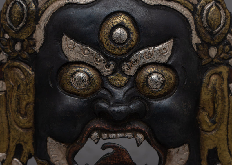 Wrath Full Mask Wall Hanging | Exquisite Art Piece of Tradition with Artistic Craftsmanship