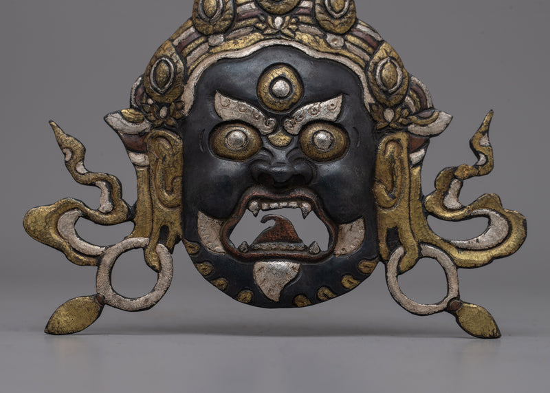 Wrath Full Mask Wall Hanging | Exquisite Art Piece of Tradition with Artistic Craftsmanship