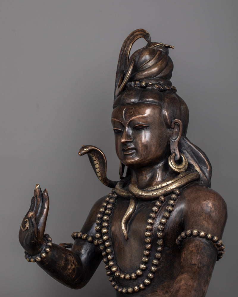 Statue of Shiv Shankar Mahadeva | Religious Figure of the Supreme Deity of Hinduism